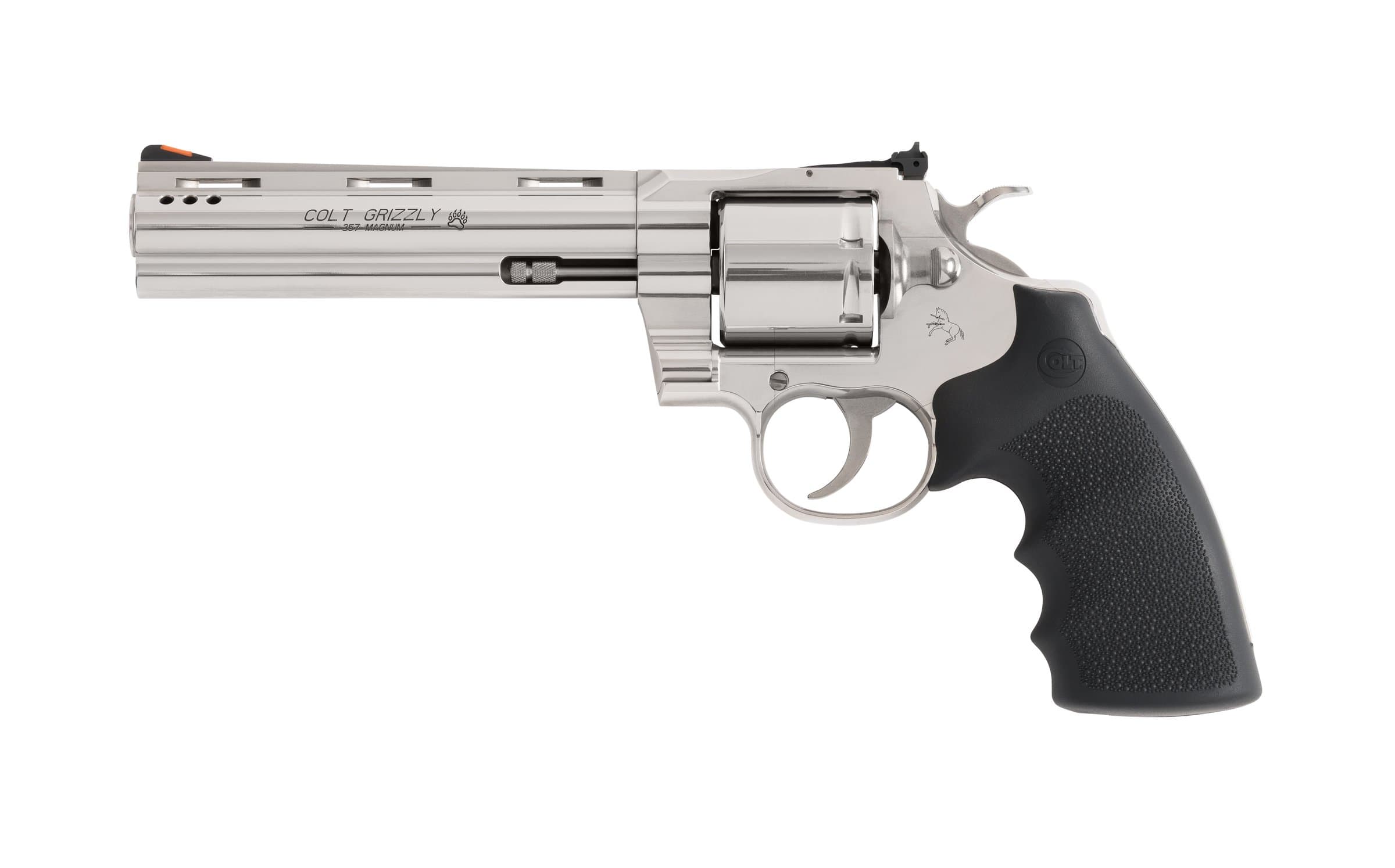 Colt GRIZZLY 357MAG SS 6" HOGUE