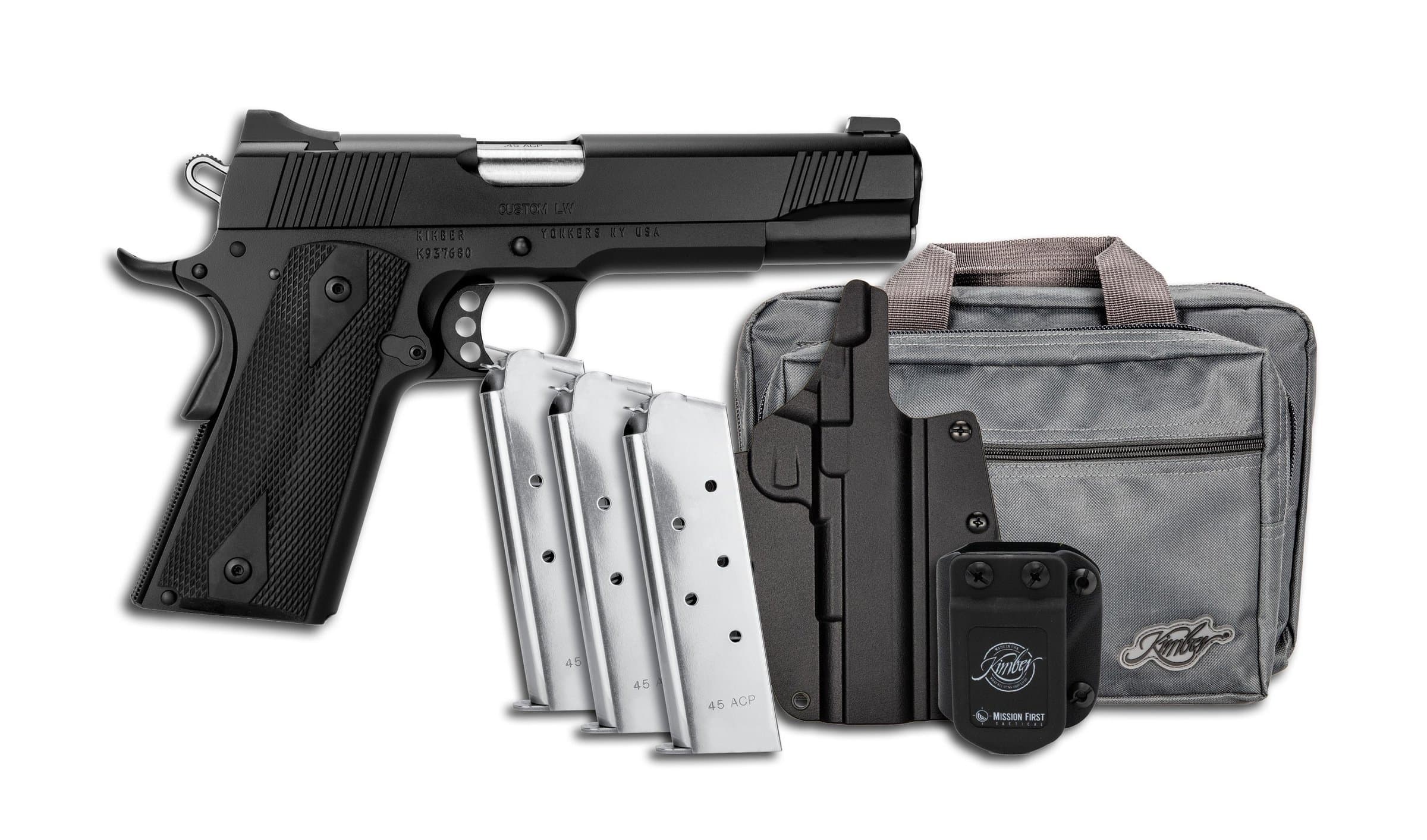 Kimber CUSTOM LW CLUB BUNDLE 45ACP